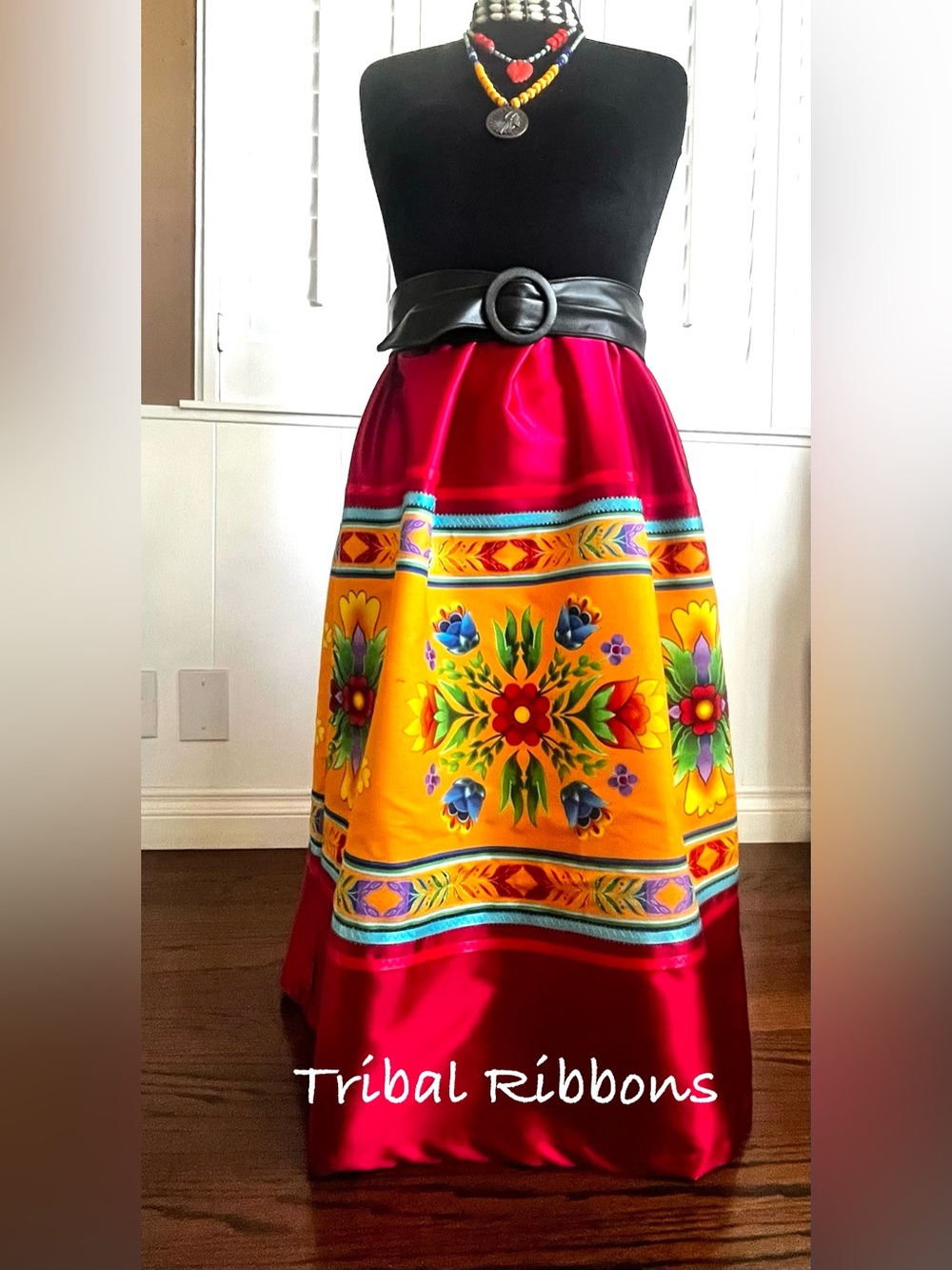 First Nation Native American Ribbon Skirt      Size S-XXL